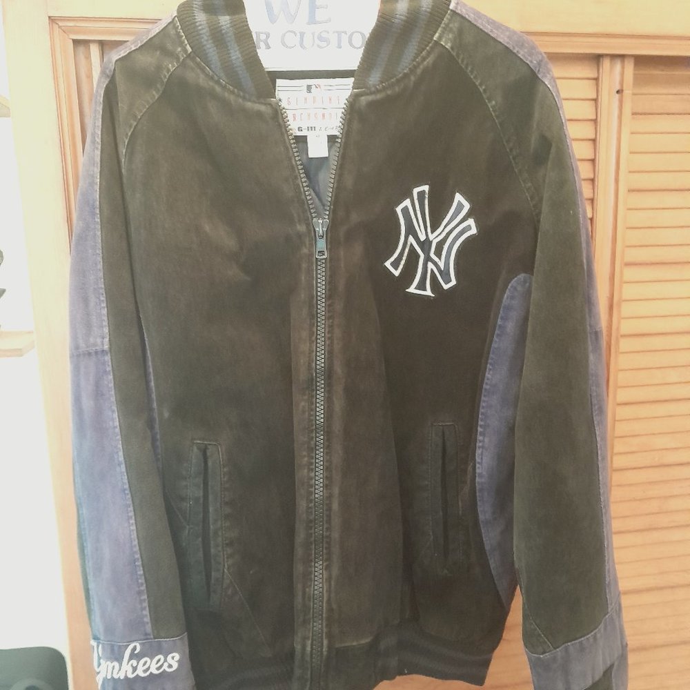 GENERAL MERCHANDISE MLB YANKEE LEATHER JACKET